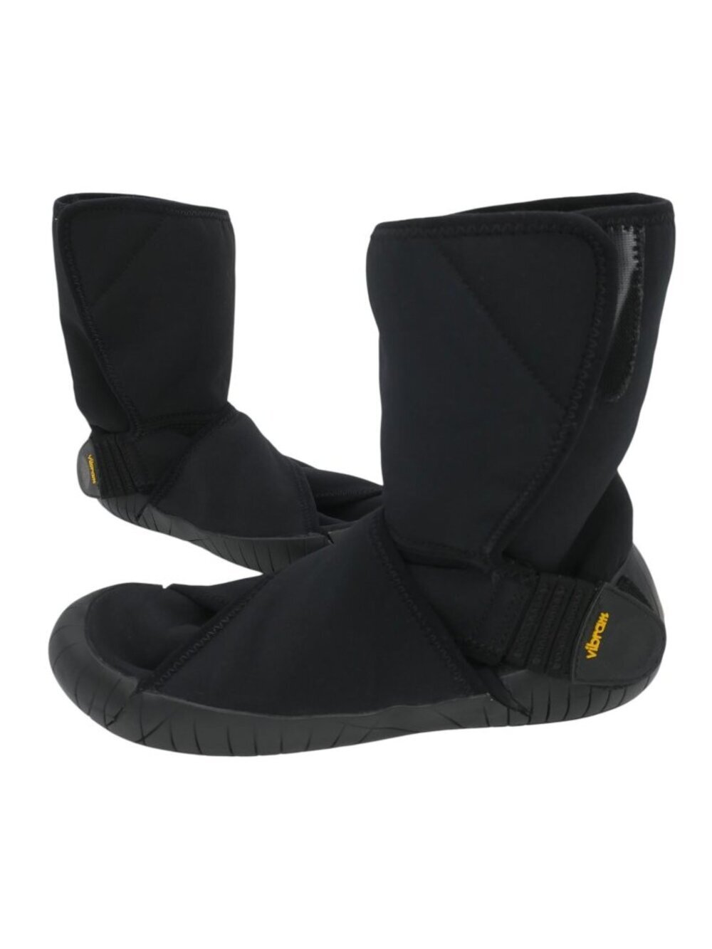 Vibram Furoshiki New Yorker Mid Wrap Fleece Lined Boots Black Unisex Women's 7-8